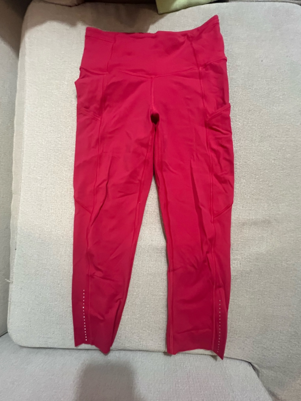 lululemon athletica hot pink workout leggings